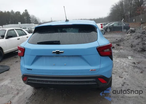 2024 Chevrolet Trax 1Rs from USA, damaged, VIN KL77LGE21RC151303